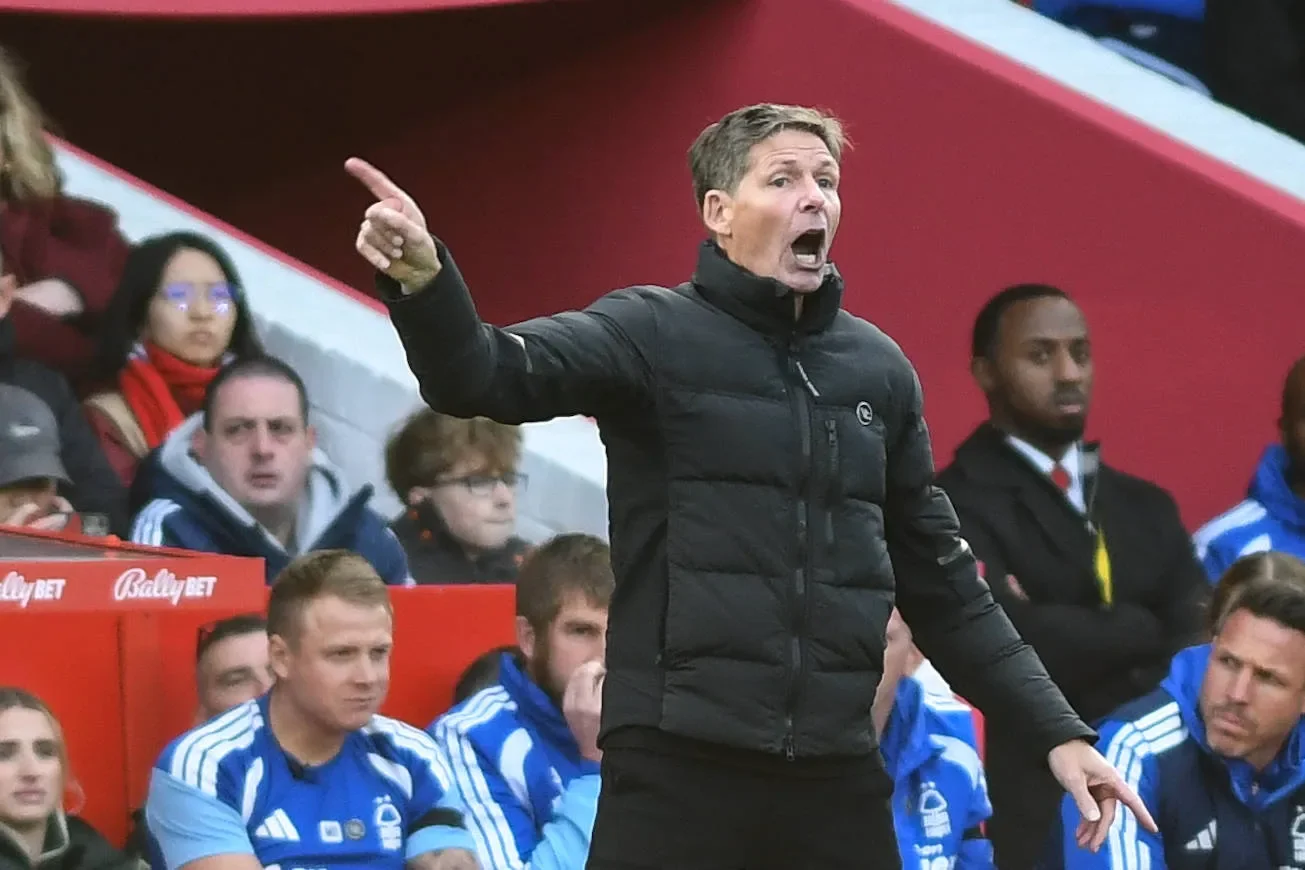 Nottingham Forest's manager Oliver Glasner - Credit - IMAGO / IPS